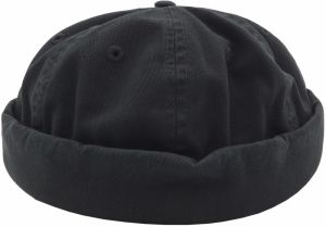 Pull&Bear Čiapka  čierna