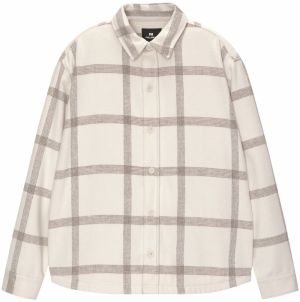 Pull&Bear Košeľa  hnedá / biela