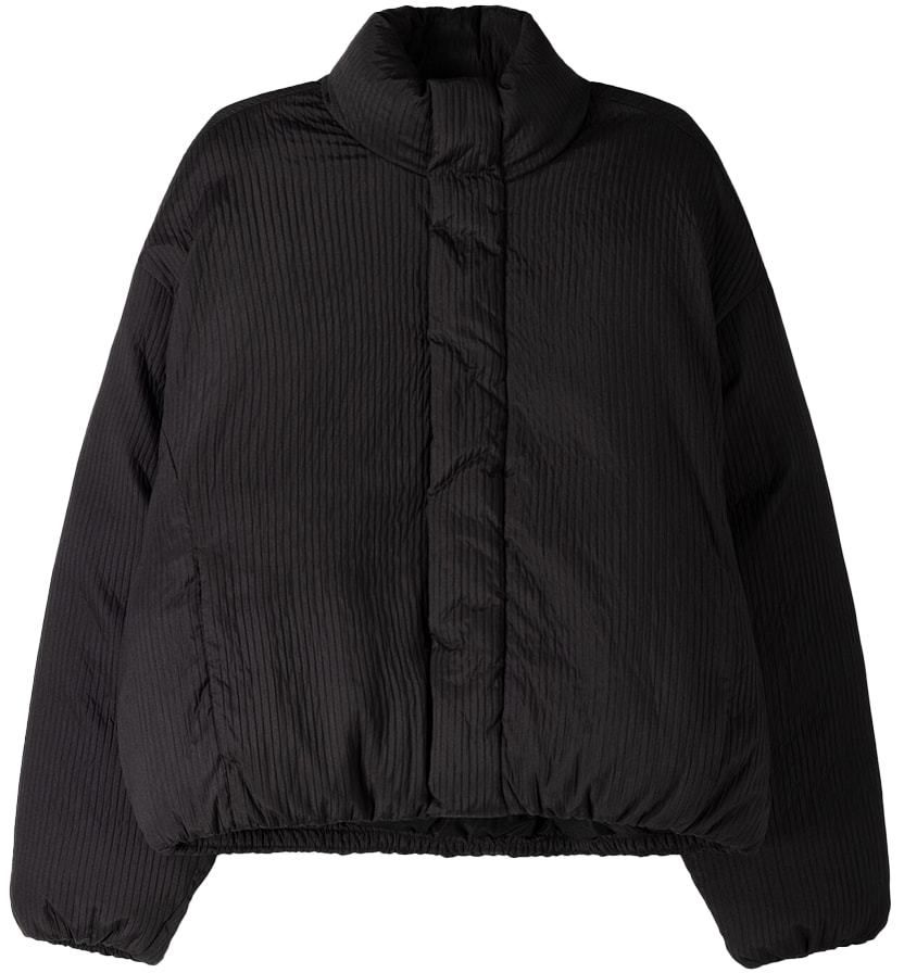 Bershka Prechodná bunda  čierna