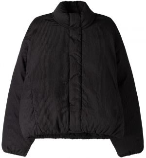 Bershka Prechodná bunda  čierna