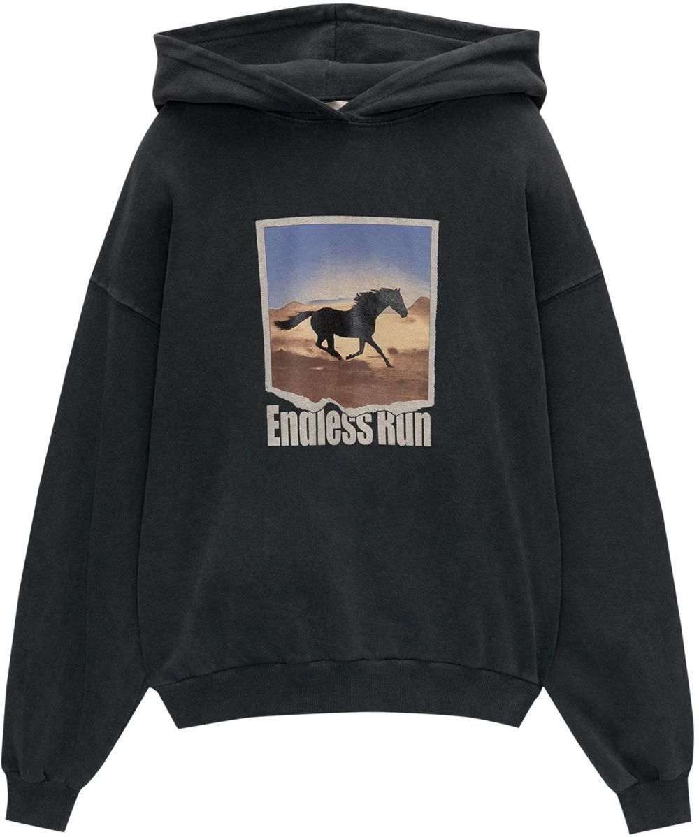 Pull&Bear Mikina  svetlobéžová / hnedá / antracitová / čierna