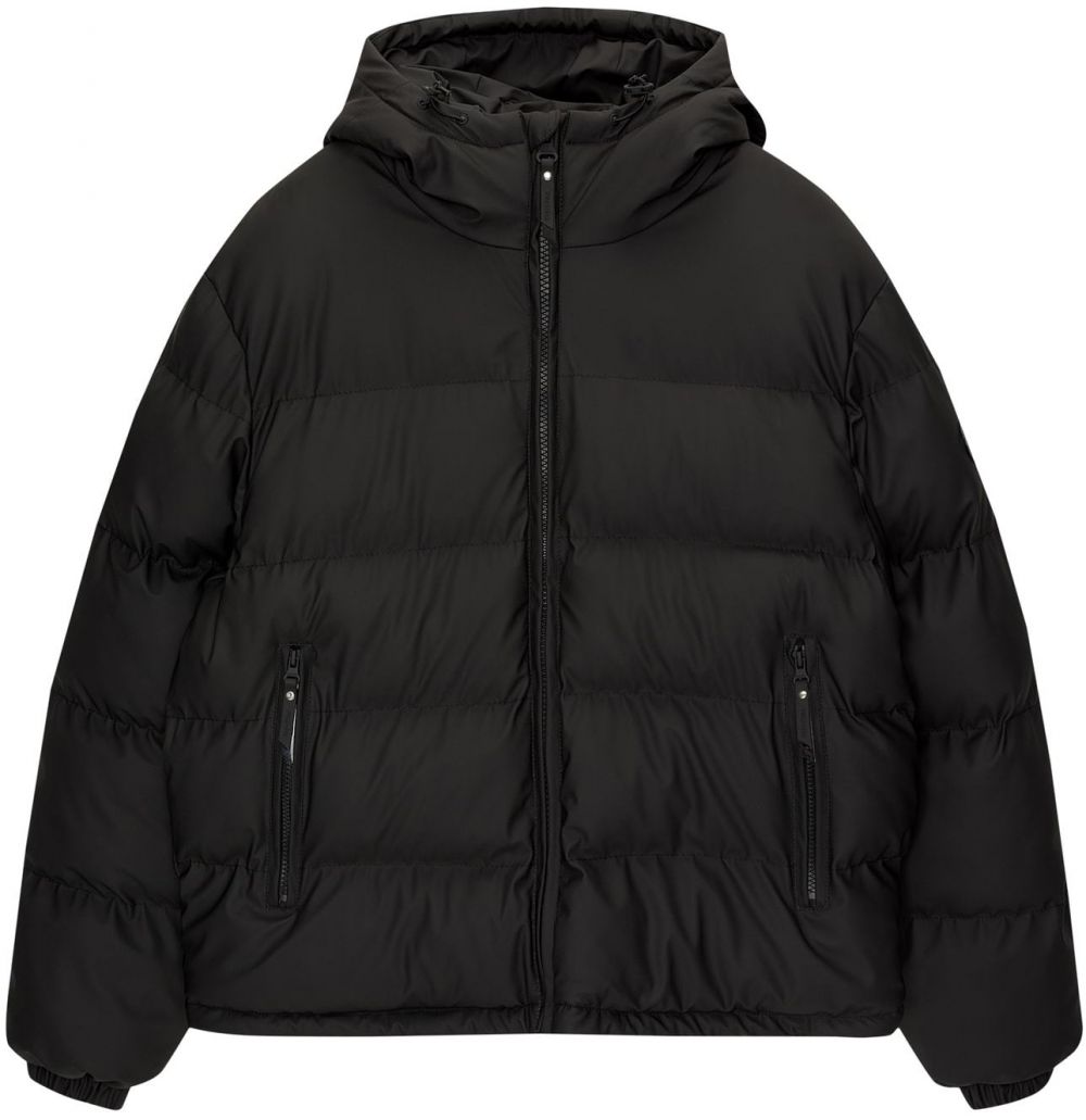 Pull&Bear Zimná bunda  čierna