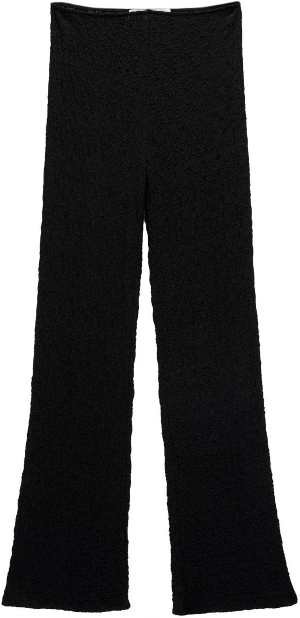 Pull&Bear Nohavice  čierna