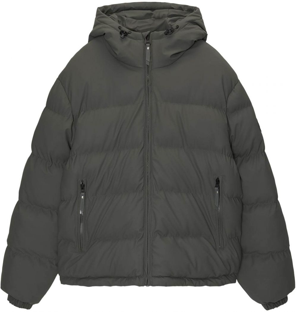 Pull&Bear Zimná bunda  tmavosivá