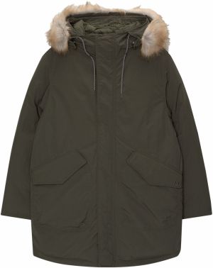 Pull&Bear Zimná parka  zelená