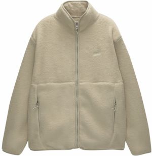 Pull&Bear Flisová bunda  nebielená