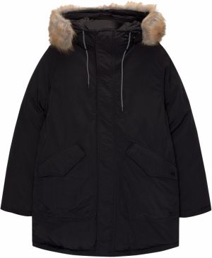 Pull&Bear Zimná parka  čierna