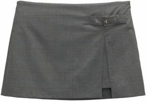 Pull&Bear Sukňa  sivá
