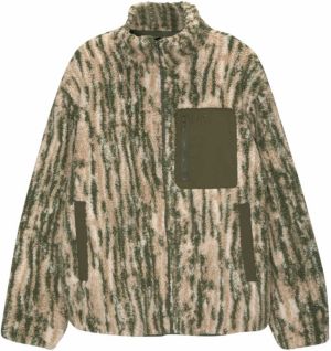 Pull&Bear Prechodná bunda  žltohnedá / svetlobéžová / jedľová