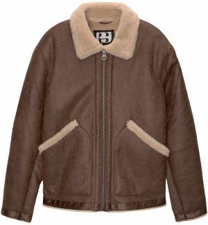 Pull&Bear Zimná bunda  hnedá