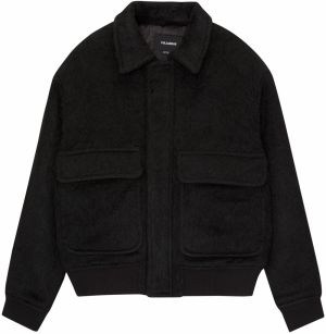 Pull&Bear Prechodná bunda  čierna