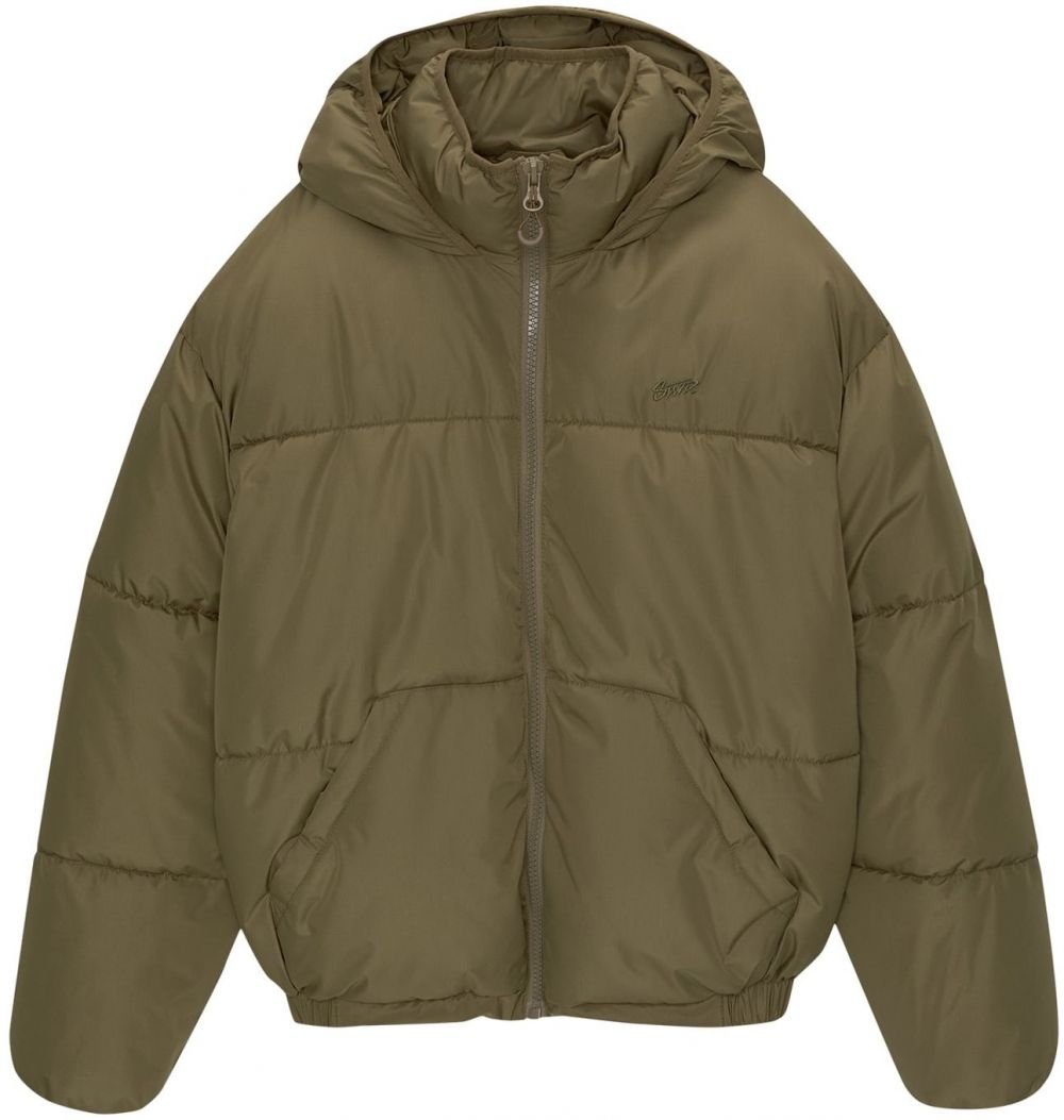 Pull&Bear Zimná bunda  olivová