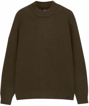 Pull&Bear Sveter  kaki