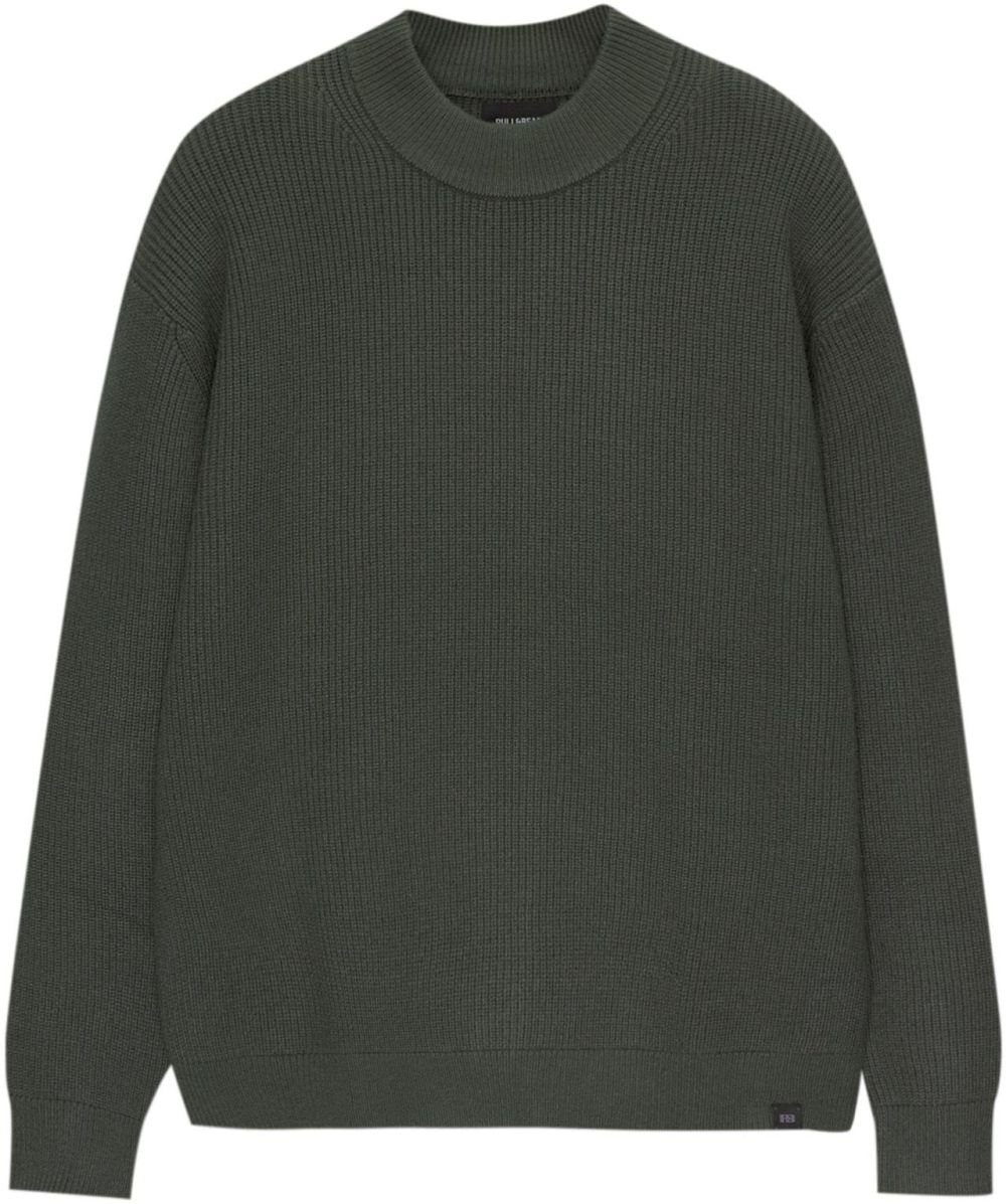 Pull&Bear Sveter  tmavozelená