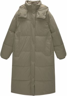 Pull&Bear Zimný kabát  olivová