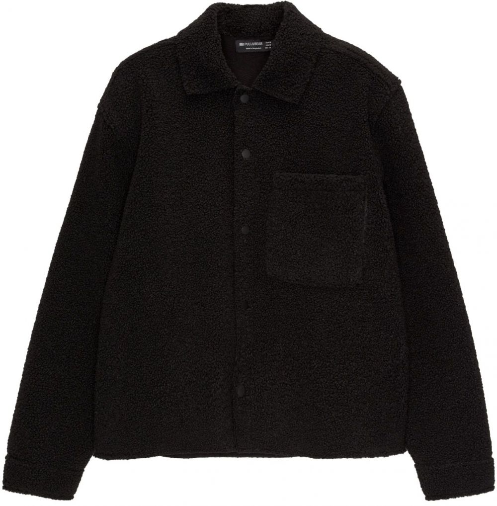 Pull&Bear Košeľa  čierna