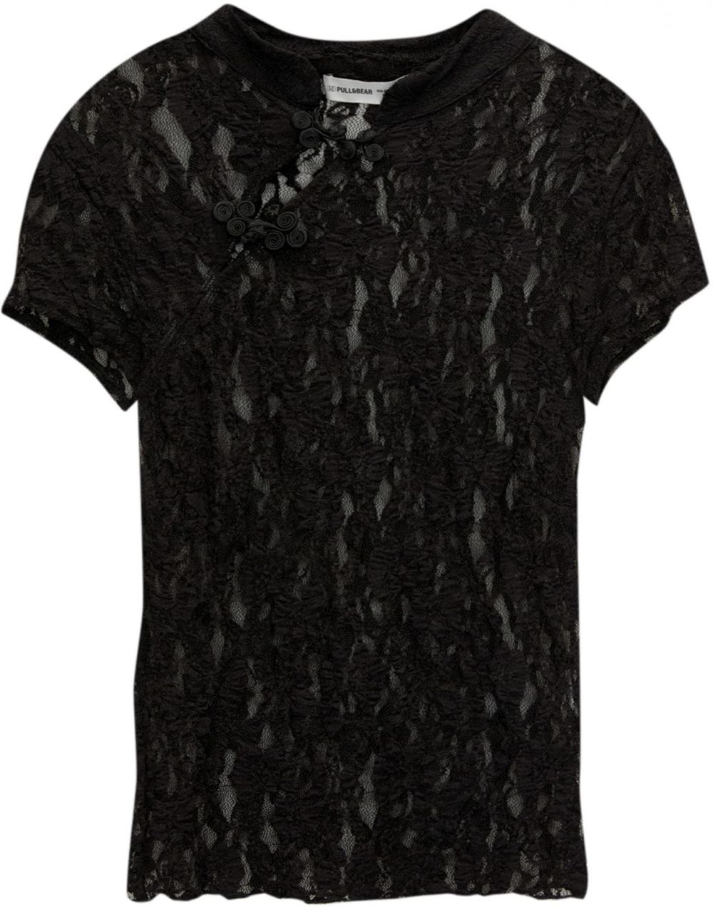 Pull&Bear Tričko  čierna