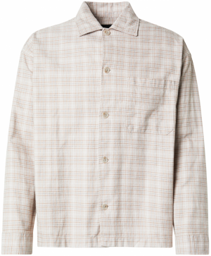 JACK & JONES Košeľa 'JPRBLAMADISON'  farba ťavej srsti / piesková / čierna / biela