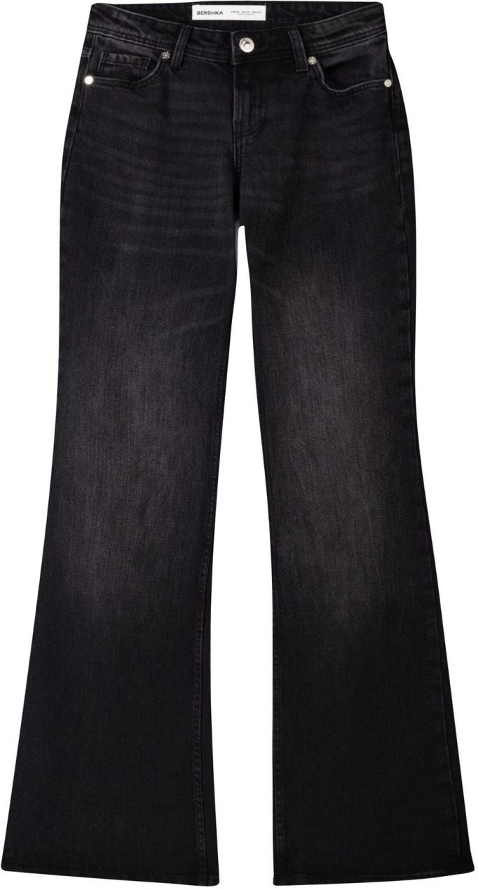 Bershka Džínsy  čierna