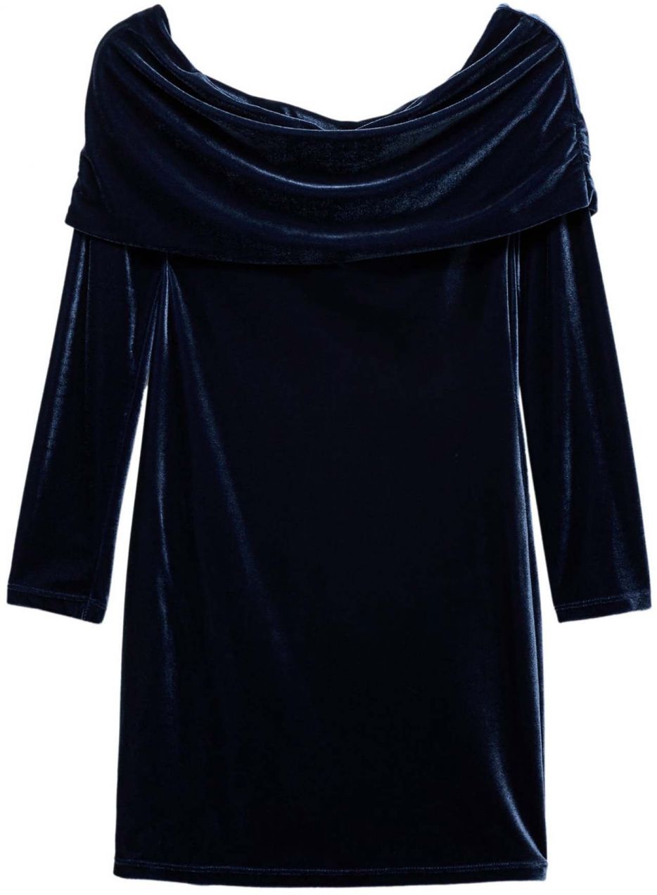 MANGO Šaty 'XSOL'  modrá