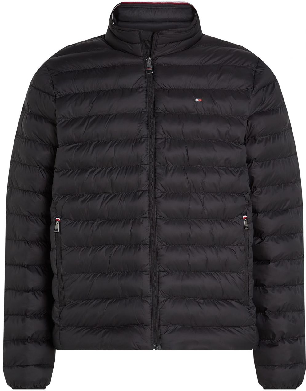 TOMMY HILFIGER Prechodná bunda  čierna