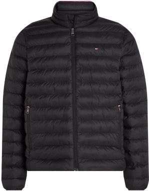 TOMMY HILFIGER Prechodná bunda  čierna