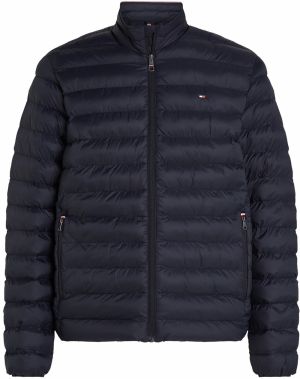 TOMMY HILFIGER Prechodná bunda  námornícka modrá / červená / biela
