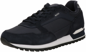 BOSS Nízke tenisky 'Parkour'  námornícka modrá / strieborná