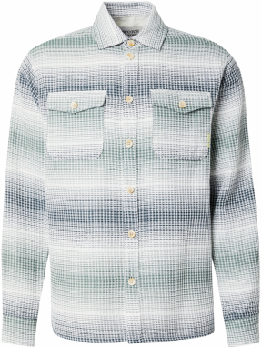 SCOTCH & SODA Košeľa  mätová / tmavozelená / biela
