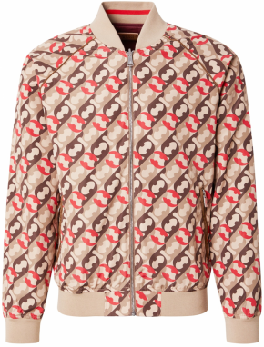 SCOTCH & SODA Prechodná bunda  béžová / čokoládová / červená / merlotová