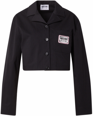 Moschino Jeans Blúzka  rosé / čierna / šedobiela