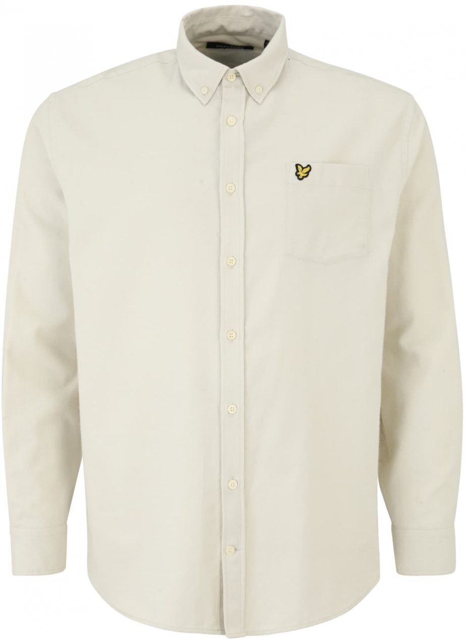 Lyle & Scott Big&Tall Košeľa  šedobiela