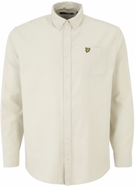 Lyle & Scott Big&Tall Košeľa  šedobiela