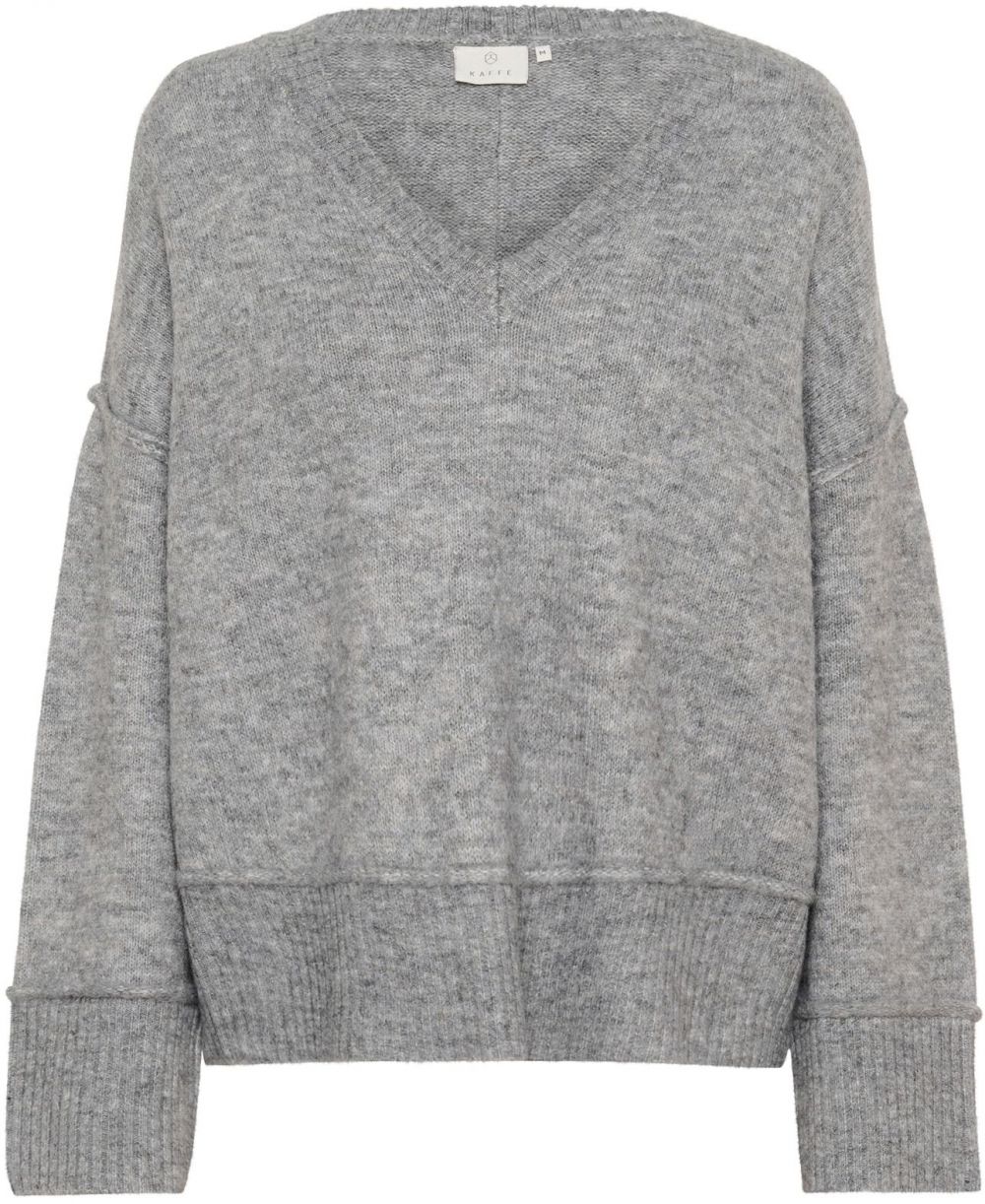 Kaffe Sveter 'Fridana Pullover'  sivá