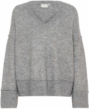 Kaffe Sveter 'Fridana Pullover'  sivá