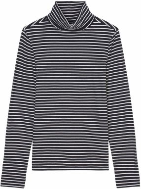 Marc O'Polo DENIM Tričko  námornícka modrá / biela