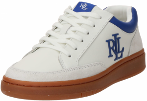Lauren Ralph Lauren Nízke tenisky 'HAILEY'  tmavomodrá / biela
