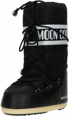 MOON BOOT Snehule  pastelovo modrá / čierna