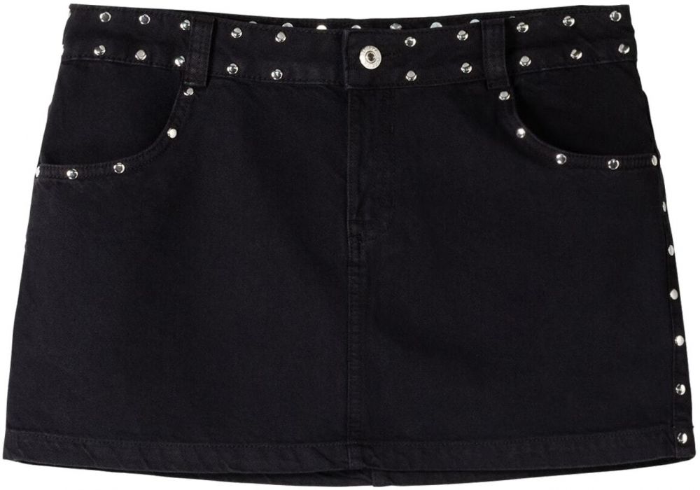 Bershka Sukňa  čierna