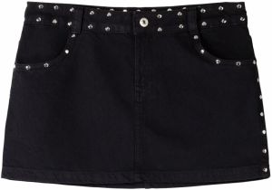 Bershka Sukňa  čierna