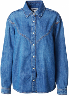 ONLY Blúzka 'ONLSevigny'  modrá denim