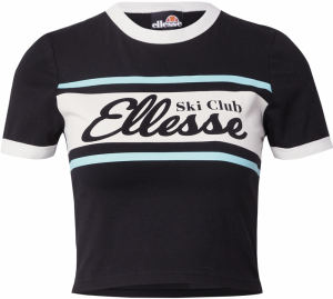 ELLESSE Tričko 'Berau'  tyrkysová / čierna / biela