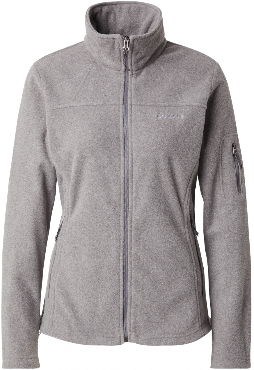 COLUMBIA Funkčná flisová bunda 'Fast Trek II'  sivá melírovaná