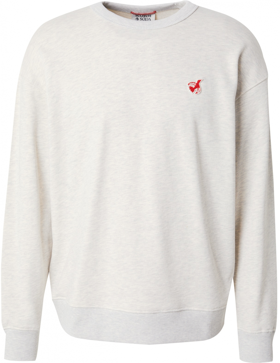 SCOTCH & SODA Mikina 'CORE'  béžová melírovaná