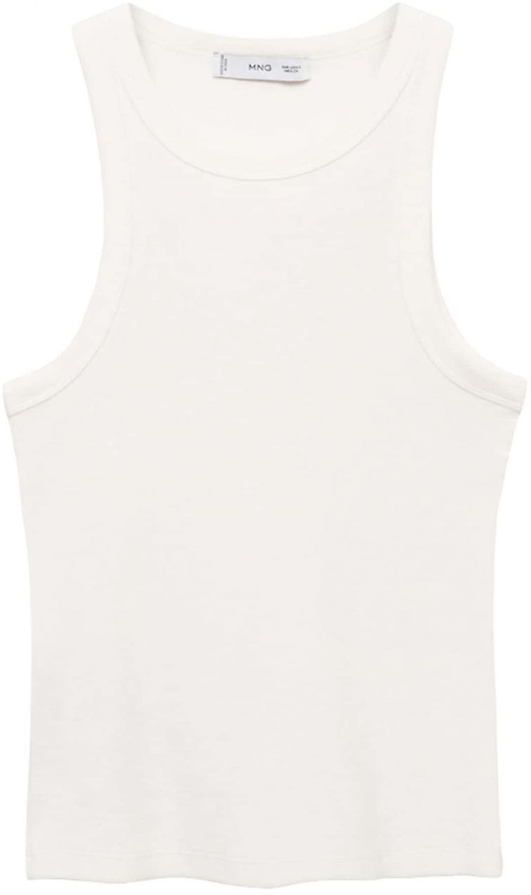 MANGO Top 'BONI'  biela