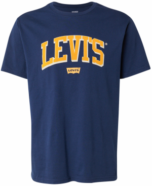 LEVI'S ® Tričko  tmavomodrá / zlatá žltá / svetlosivá