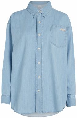 Calvin Klein Jeans Blúzka  modrá denim