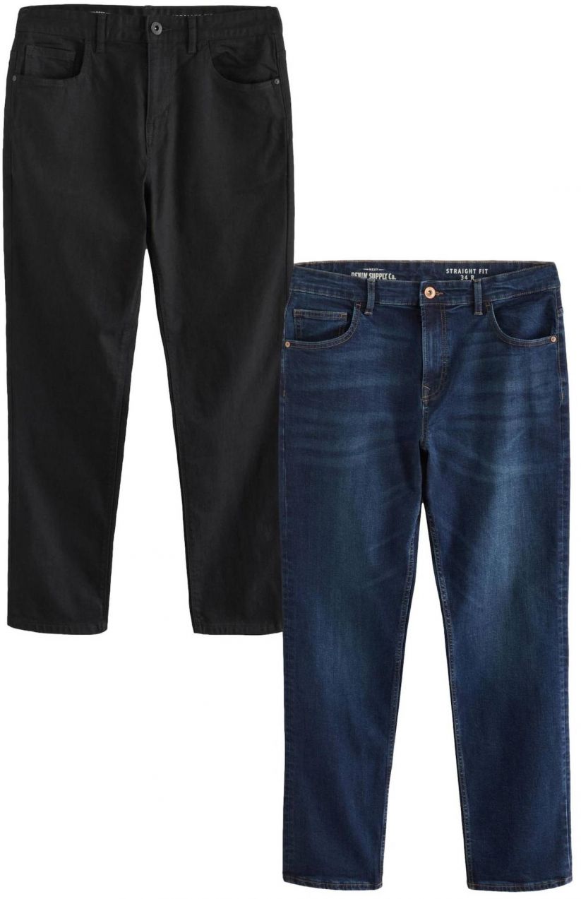 Next Džínsy  modrá / čierna