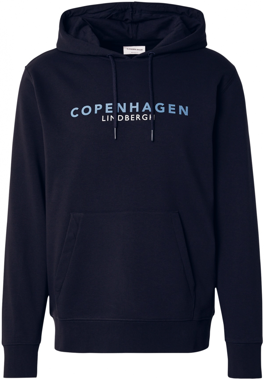 Lindbergh Mikina 'Copenhagen'  námornícka modrá / nebesky modrá / biela
