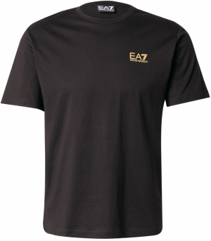 EA7 Emporio Armani Tričko  zlatá / čierna